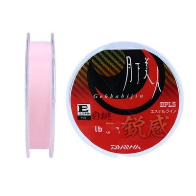 DAIWA Michito Moonlit Beauty TIPO-E (Ester) sensível 200M pêssego branco 2,5 lb - Imagem 1 de 4