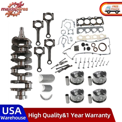 Комплект для восстановления двигателя G4GC для Hyundai Tucson Elantra Kia Soul для Spectra 2,0 л - Изображение 1 из 4