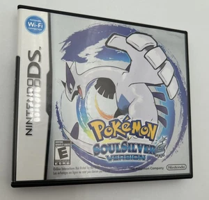 Pokemon: SoulSilver Version Nintendo DS Authentic CIB w/Manual Tested Works EUC - Picture 1 of 18