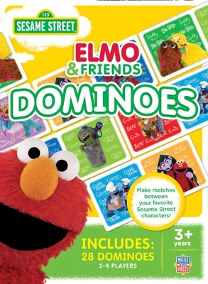Obras maestras - Plaza Sésamo - Dominó foto Elmo & Friends para niños Foto 1 de 4