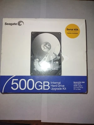 Seagate Barracuda 7200.9 500GB Internal 7200RPM 3.5" (ST3500641AS) HDD - Image 1 of 4