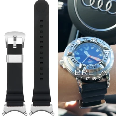 Correa de reloj de silicona de 22 mm para pulsera Citizen BJ8050 BJ8050-08E Foto 1 de 4