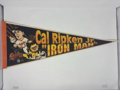 Banderín de colección Cal Ripken Jr. Iron Man Baltimore Orioles MLB WinCraft  Foto 1 de 4