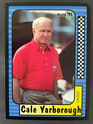 1991 Maxx Collection - Cale Yarborough #32 NASCAR HOF - Image 1 of 2