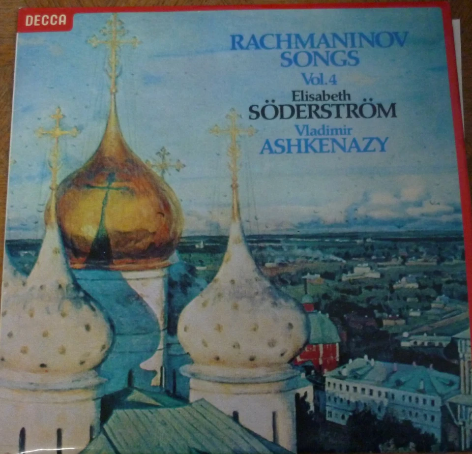 ELISABETH SODERSTROM - ASHKENAZY / RACHMANINOV songs vol.4   / DECCA SXL 6869 - Image 1 of 1