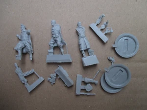 D20C50 FIGURINE TECH + COMMISSAR + TROOPER WARHAMMER 40000 BATTLE BROTHER VINNI - Picture 1 of 4