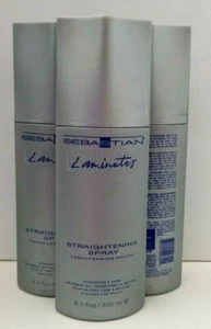 3 pk SEBASTIAN STRAIGHTENING SPRAY transforming polish 8.5 oz each  - Picture 1 of 6