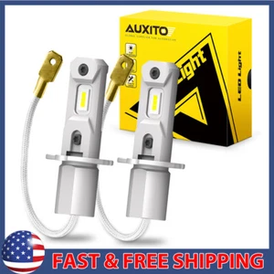 AUXITO H3 LED Headlight 100W 10000LM Fog Light Bulb White Driving DRL Lamp 2/10x - Picture 1 of 23