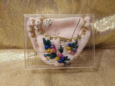 Vintage Shelets Handcraft Slip On Booties Slippers House Shoes One Size Pink - Image 1 of 4