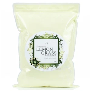 [AnSkin] Premium Lemon Grass Modeling Pack Powder 1kg(2500ml) NEW For Acne Skin - Picture 1 of 5