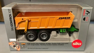 Siku Control 6780 rimorchio agricolo 2 assi elettrico con luci a batteria 1:32 - Immagine 1 di 2