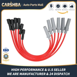 6X Spark Plug Wires Set For Dodge Grand Caravan 2001-07 3.3L V6 2009-10 3.8L V6 - Picture 1 of 5