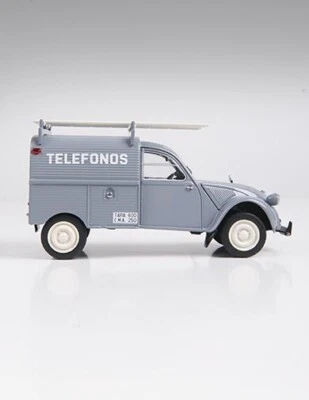 Coches Inolvidables. Citroën 2 Cv Telefonica 1/24. SALVAT - Imagen 1 de 2