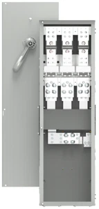 Siemens WS3400CU 400 Amp 3-Phase 4-Wire  Galvanized Steel Service Entrance Modul - Picture 1 of 1