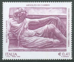 Italia 2002 Patrimonio Cultural Escultura 2833 MNH. - Imagen 1 de 1