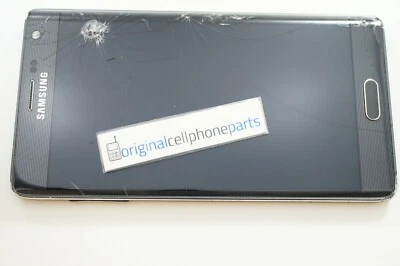 OEM Samsung Galaxy Note EDGE N915V LCD com moldura digitalizadora VIDRO RACHADO FUNCIONA - Imagem 1 de 4