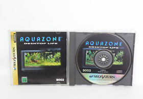 AQUA ZONE Aquazone Sega Saturn ss