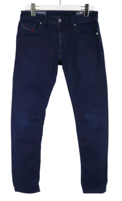 Diesel Thommer Slim - Skinny Stretch 0688q Herrenjeans W30 Blau Denim Zip Fly - Bild 1 von 4