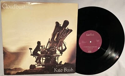 LP KATE BUSH Cloudbustin (ORIG Vinyl 12" EP 45rpm, UK 1985, 12KB 2B) EX/VG+ Foto 1 de 4