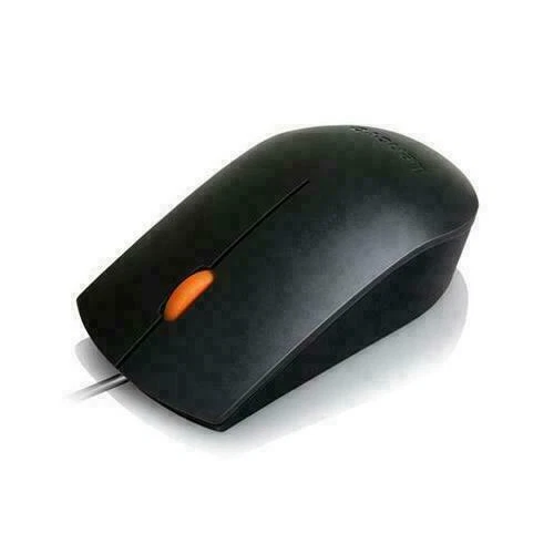 Lenovo 300 GX30M39704 Wired USB Mouse - Black - Image 1 of 1