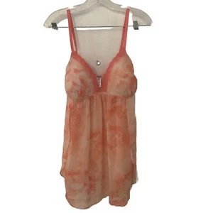 Babydoll Lilla + London Negligee rosa floreale donna taglia XXL NUOVO CON ETICHETTE - Foto 1 di 11