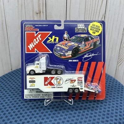Kmart Racing Champions 1995 John Andretti 1/87 DieCast Transporter Stock Car NIB - Image 1 of 3