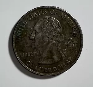 2008 P AZ State Quarter Lamination Errors - Picture 1 of 2