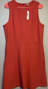 Abito senza maniche J Crew nuovo con etichette rosa salmone taglia 12 msrp $128 - Foto 1 di 5