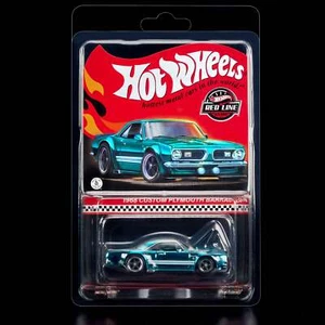 '24 Hot Wheels RLC Exclusive' 68 maßgeschneiderter Plymouth Barracuda SICHERER HANDVERSAND - Bild 1 von 7