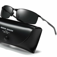 POLARIZED 100/% UV PROTECTED BLACK BROWN CLIP ON SUNGLASSES IDEAL FOR FISHING ETC