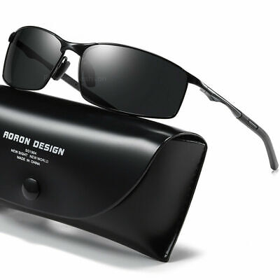 Occhiali Da Sole Da Uomo Polarizzati Fotocromatiche UV400 Pilota Di Guida Occhiali Sport Occhiali • 8.45€