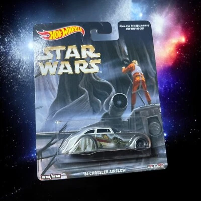 2016 Hot Wheels 34 CHRYSLER AIRFLOW — Star Wars — поп-культура REAL RIDERS BX53 - Изображение 1 из 2