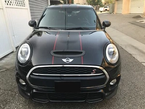 MINI ONE MINI COOPER BONNET AND BOOT PIN STRIPES VINYL GRAPHICS DECALS STICKERS - Picture 1 of 4