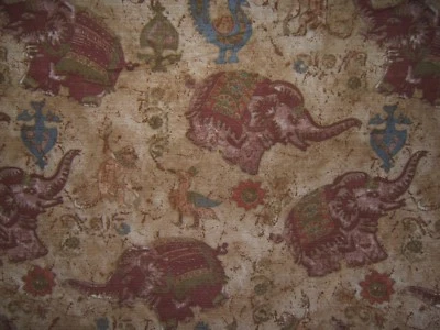 Lee Jofa, Baile de Elefantes, Elefantes Novedad, Tela, Por Yarda, Varios Colores Foto 1 de 4