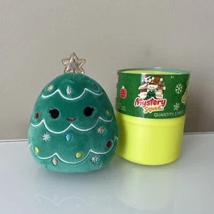 NEW Squishmallows Christmas Mystery Squad 4” Capsule - Leama Christmas Tree - Picture 1 of 7