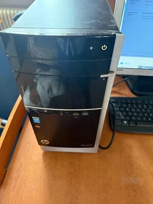 HP Pavilion 500-185el Intel Core i7-4770, 3.40 GHz, 16 GB RAM) Desktop PC- Nero - Immagine 1 di 4