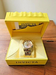 Reloj impermeable para hombre Invicta #4127 cristal zafiro acero inoxidable con caja - Imagen 1 de 9