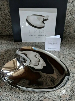Коллекционное блюдо Georg Jensen Bloom (новое + в коробке) - Изображение 1 из 4