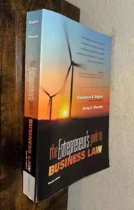The Entrepreneur's Guide to Business Law Craig E., Bagley, Consta - Picture 1 of 4
