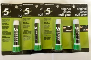 4 Of 5 Second Nail Cosmetics Original Salon Nail Glue Hypoallergenic 0.07 Oz - Picture 1 of 1