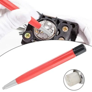 Cepillo de fibra de vidrio cepillo de limpieza pluma joyería metal removedor de arañazos con recarga - Imagen 1 de 9