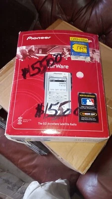 NEW ACCESSORIES Pioneer Airware XM Portable Satellite Radio GEX-AIRWARE1 XM2GO - Image 1 of 4