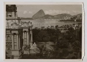 Rio de Janeiro : Palácio Monroe et baie de Guanabara - Photo Vintage Brésil 1935 - Picture 1 of 2