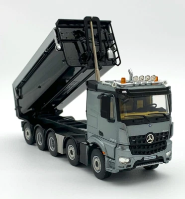 Camion ribaltabile Mercedes Arocs MP4 stream space 10x4, modelli WSI, scala 1:50 - Immagine 1 di 4