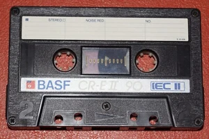 Leerkassette BASF CR-E II 90 IEC II - Bild 1 von 1