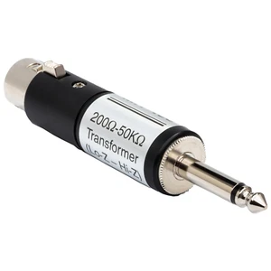 Hosa MIT Trasformatore impedenza XLR3M a 1/4" TS - Foto 1 di 2
