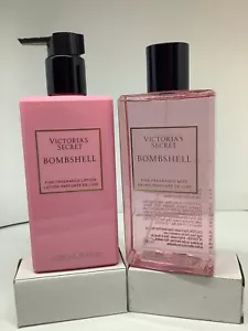 Victoria’s Secret BOMBSHELL Fine Fragrance Mist  & Lotion 8.4oz 2 Pack Brand New - Picture 1 of 1