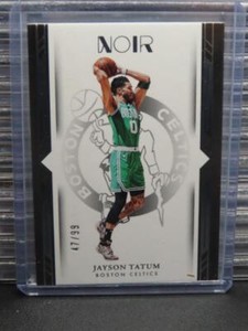 2022-23 Noir Jayson Tatum Base Card #47/99 Celtics