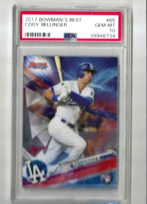 2017 Bowman's Best - #65 Cody Bellinger (RC) 28948734 - Image 1 of 2