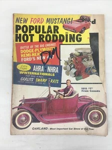 May 1964 Popular Hot Rodding Magazine ~ Swamp Rat Don Garlits, Manta Ray - Picture 1 of 7